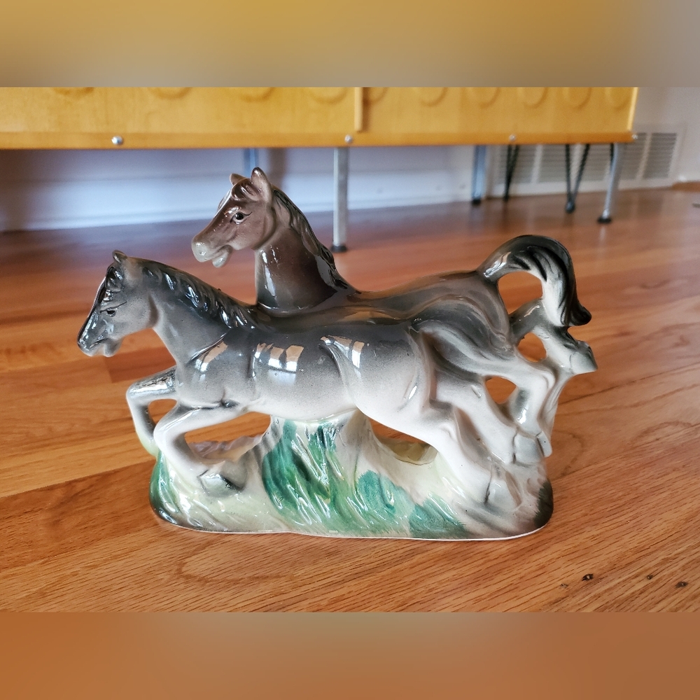 Vintage Lusterware Horse Figurine c. 1960s?